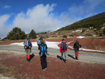 Empezamos la ruta en el puerto del Cantó a 1.720m de altitud.